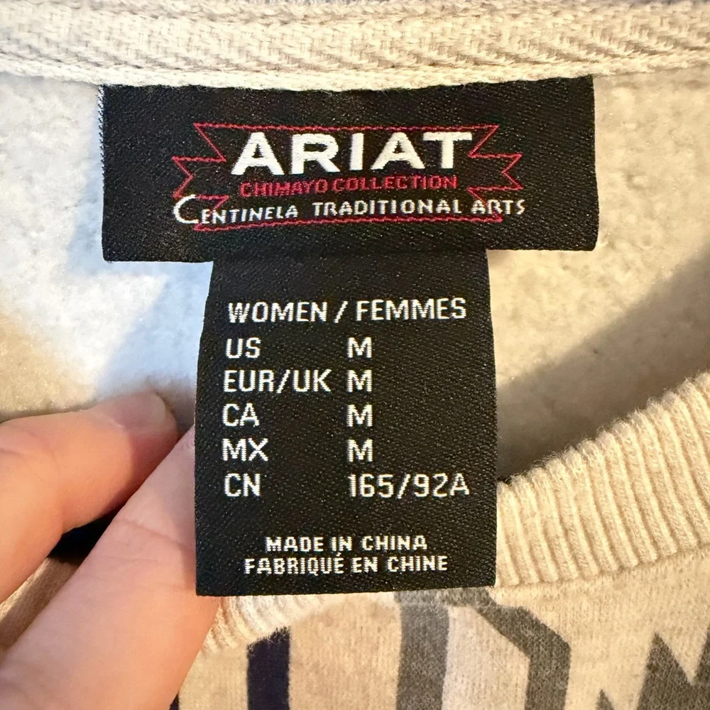 Ariat crew sweatshirt - Picture 3 of 4